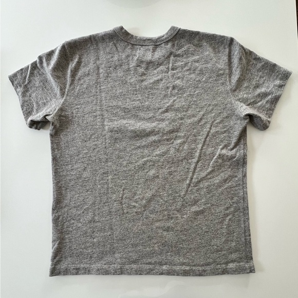 Buck Mason Heather Gray Heavy Tee - Picture 2 of 6
